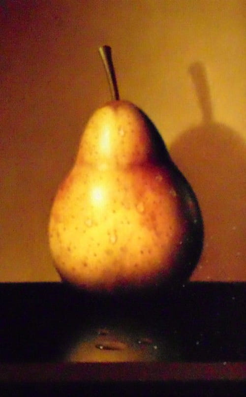 Gold Pear 7x5 at Hunter Wolff Gallery